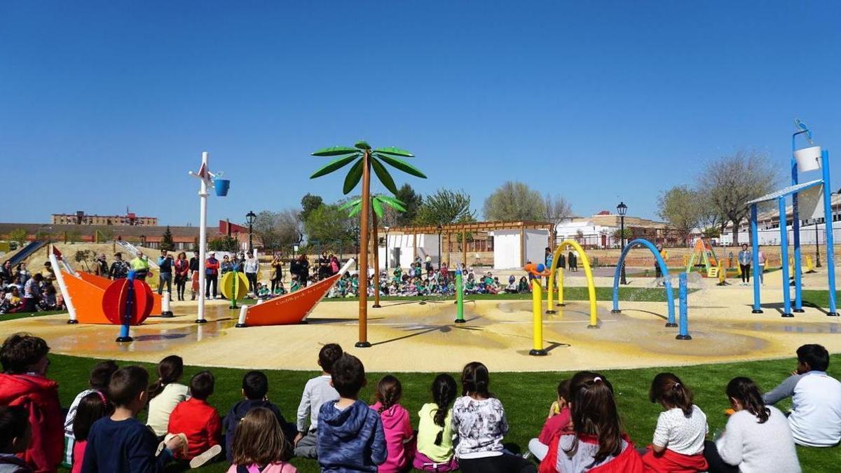 Parque de agua de Castilleja de la Cuesta, en Sevilla