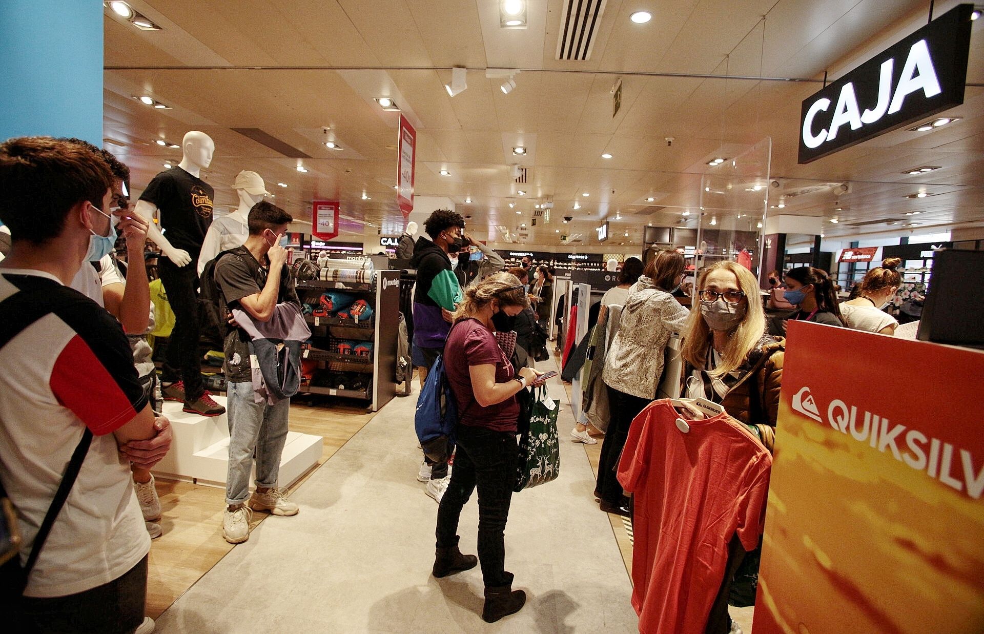 Primer día de rebajas en Santa Cruz de Tenerife