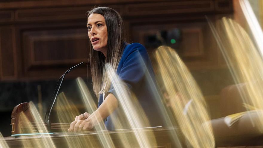 La diputada y portavoz de Junts en el Congreso, Miriam Nogueras, en imagen de archivo.