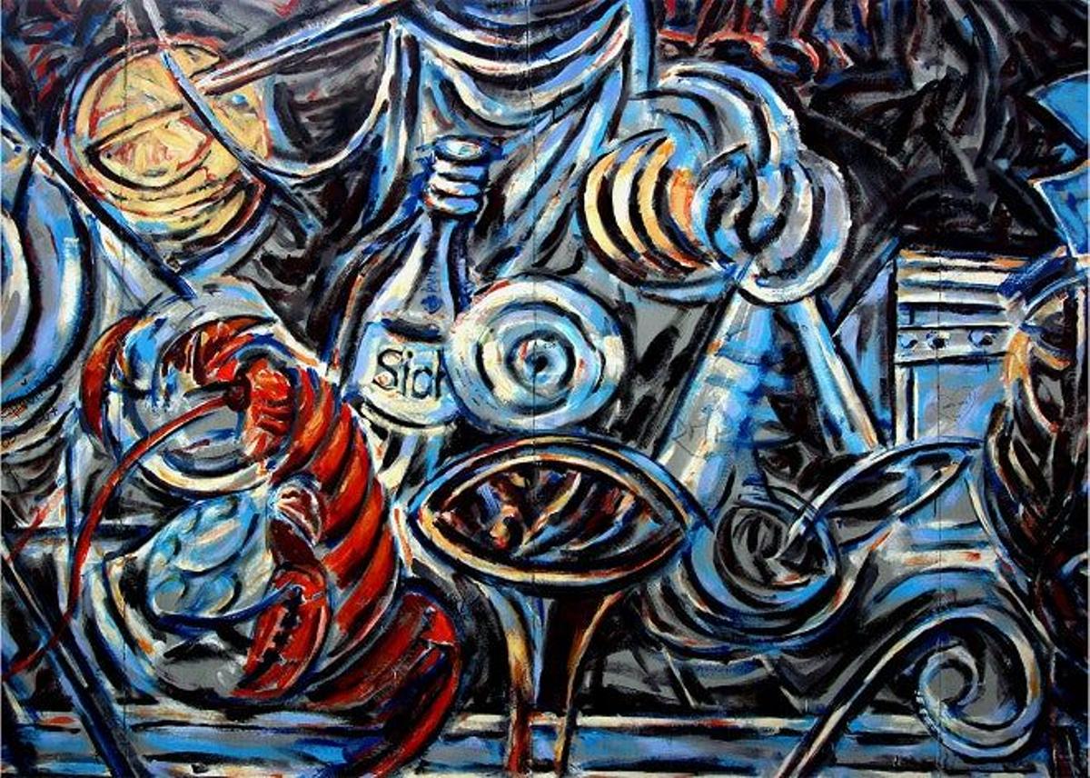 Pintadas en el Muro de Berlín