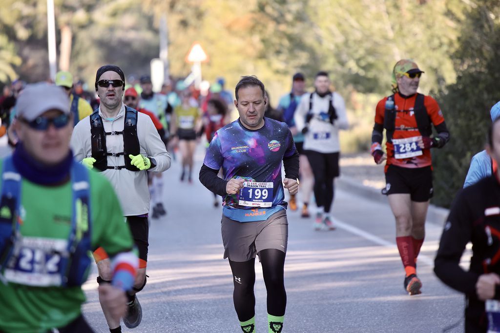 Las imágenes de la San Jorge Dragon Trail en La Alcayna