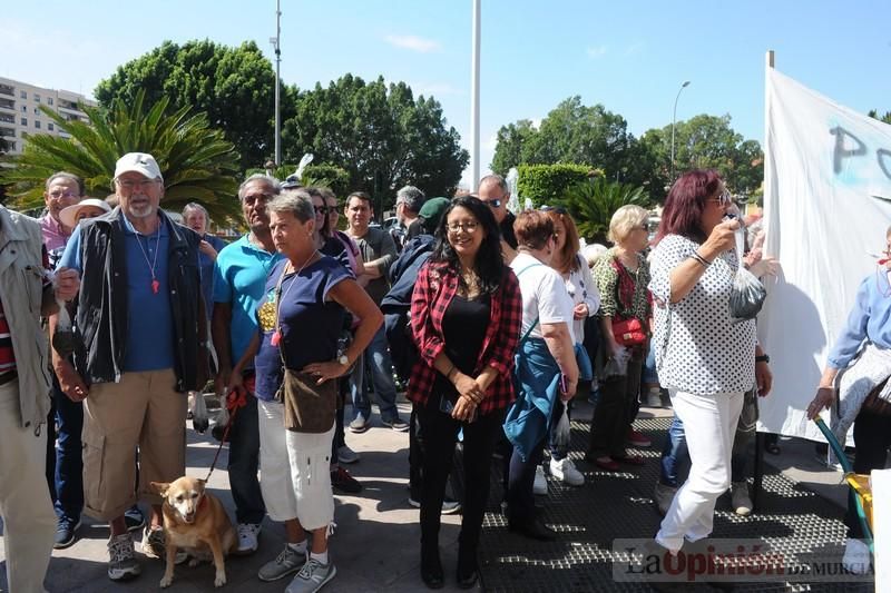 Los lodos del Mar Menor llegan a Murcia