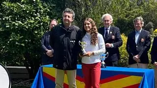 Adriana García Terol, brillant subcampiona d'Espanya Sub16 a Golf La Llorea
