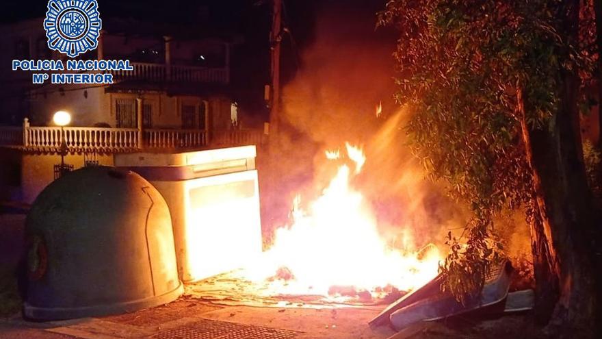 Dos detenidas por provocar incendios en Fuengirola