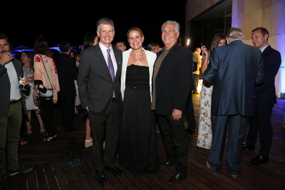 Xisco Torres, Esther Vidal y Antonio Perera Fons