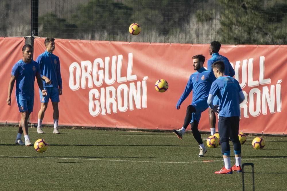 Entrenament del Girona FC