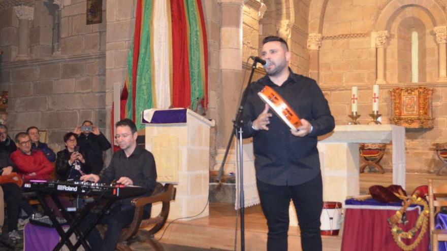 Luis Antonio Pedraza en el Concierto de la Luz, en Santa Marta. | E. P.