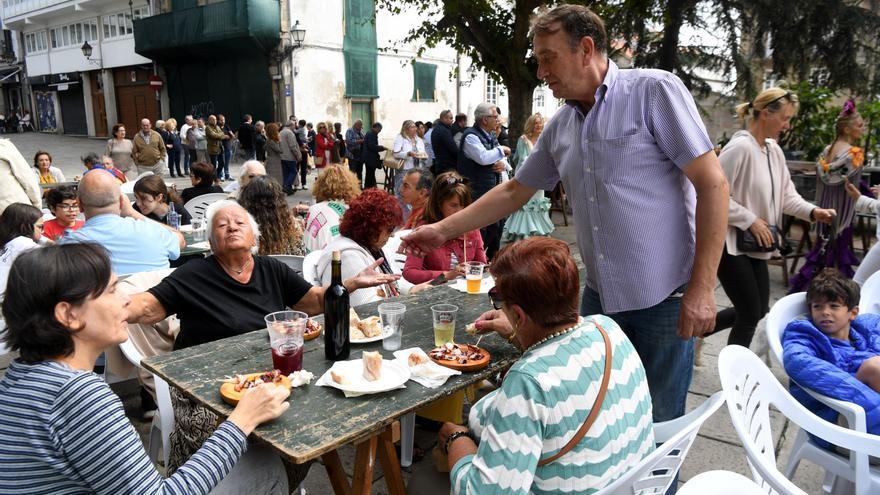 La Ciudad Vieja se llena de música para celebrar a la patrona de A Coruña