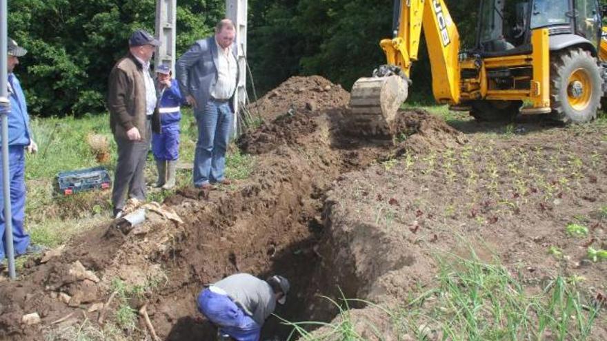 Recuperan el caudal de agua de la fuente de Madriñán