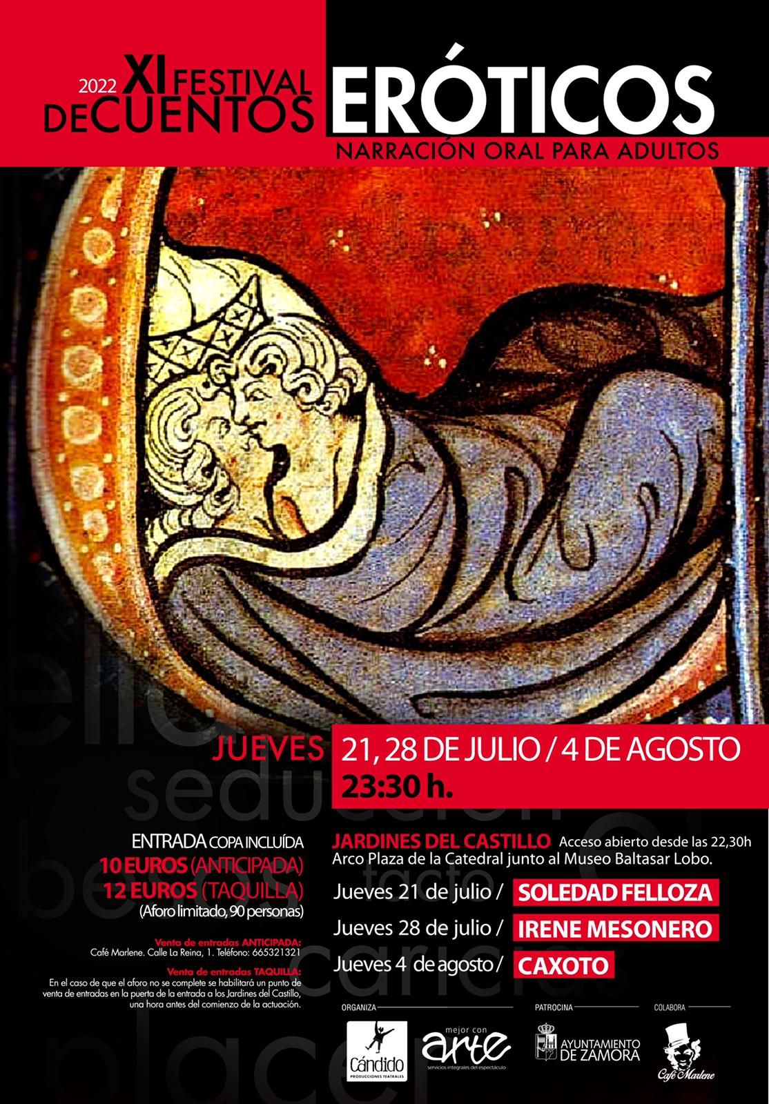 XI Festival de Cuentos Eróticos de Zamora 2022