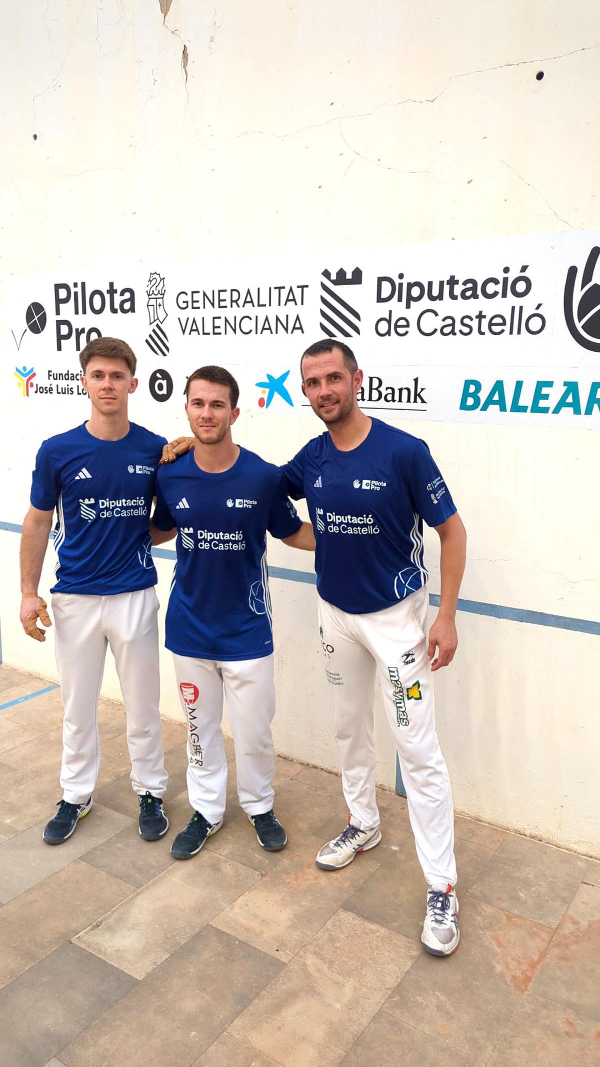 Julio i Guillem Palau i Pere ja són semifinalistes del Trofeu Diputació de Castelló.