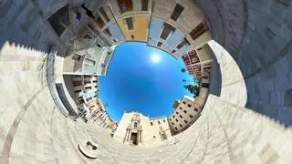 La plaza Luis Foglietti, el alma de Santa Faz