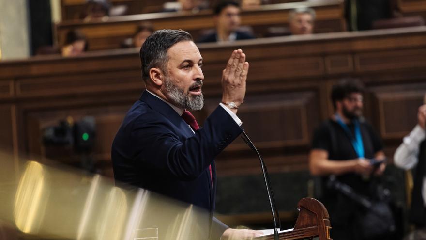 Abascal a Feijóo: “No debería legitimar las acciones del señor Sánchez reuniéndose con él”