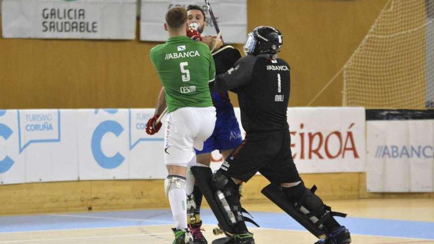 Solo un partido de sanción a César Carballeira