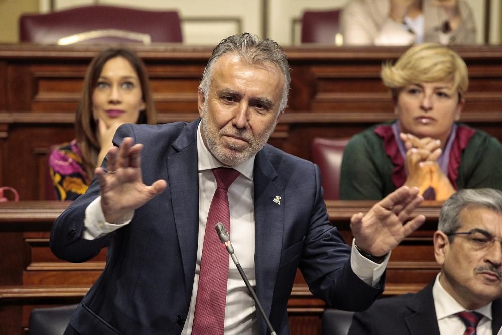 Pleno en el Parlamento de Canarias 11-02-2020  | 11/02/2020 | Fotógrafo: María Pisaca Gámez