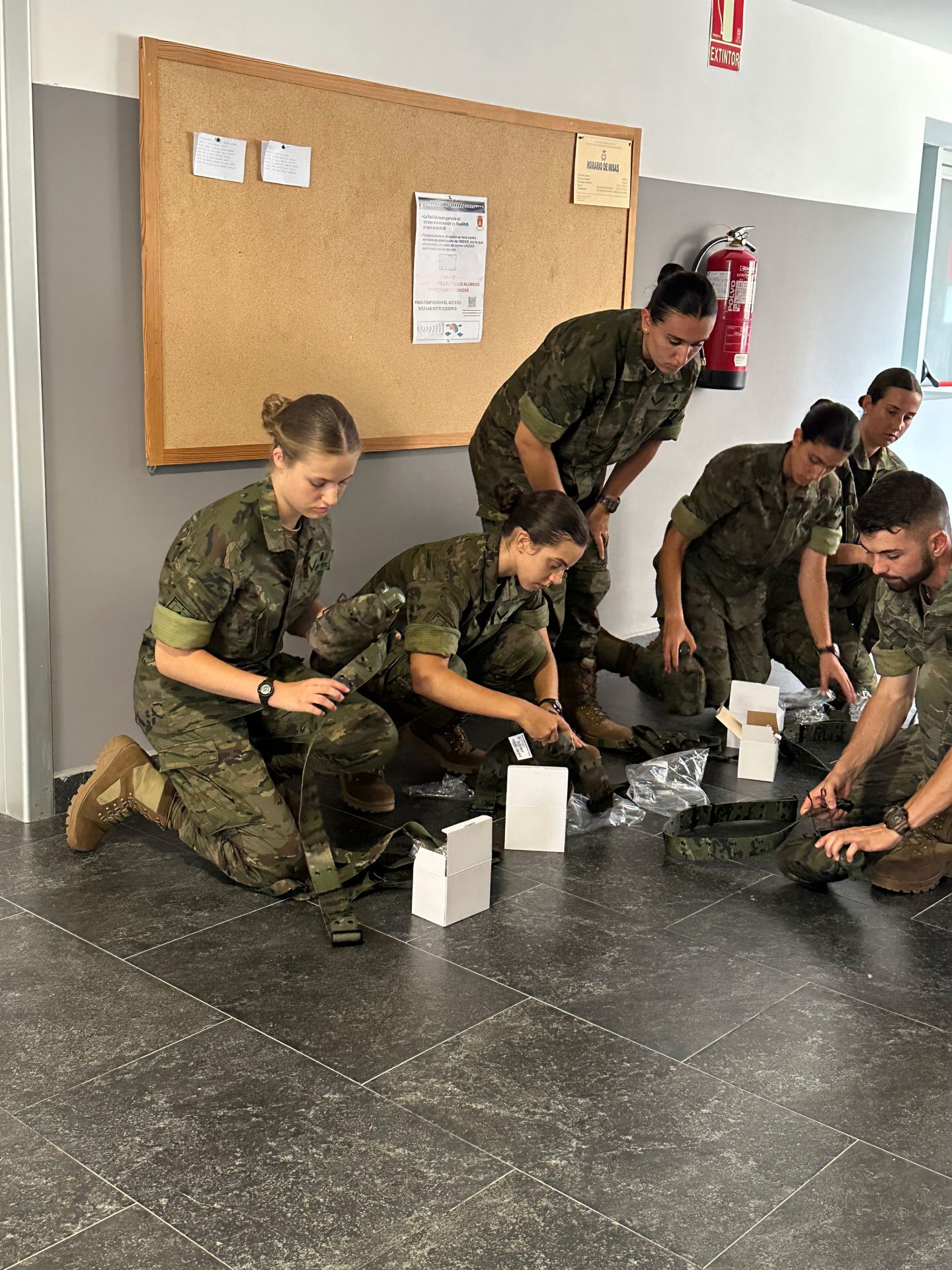 La princesa Leonor en la Academia Militar de Zaragoza