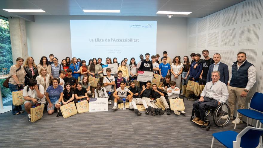 Eurofirms Foundation y la Diputación de Girona cierran con éxito la primera edición de la Liga de la Accesibilidad con la participación de más de 600 alumnos