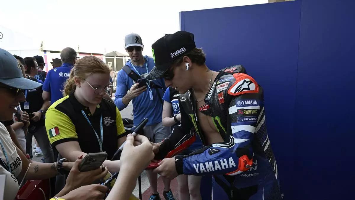 Fabio Quartararo fue el primero en sacudir el mercado.