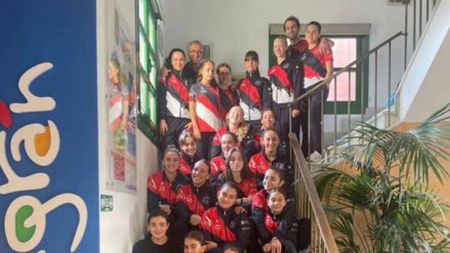 Nigrán impulsa la gimnasia acrobática con una ayuda de 6.000 euros al Acroclub