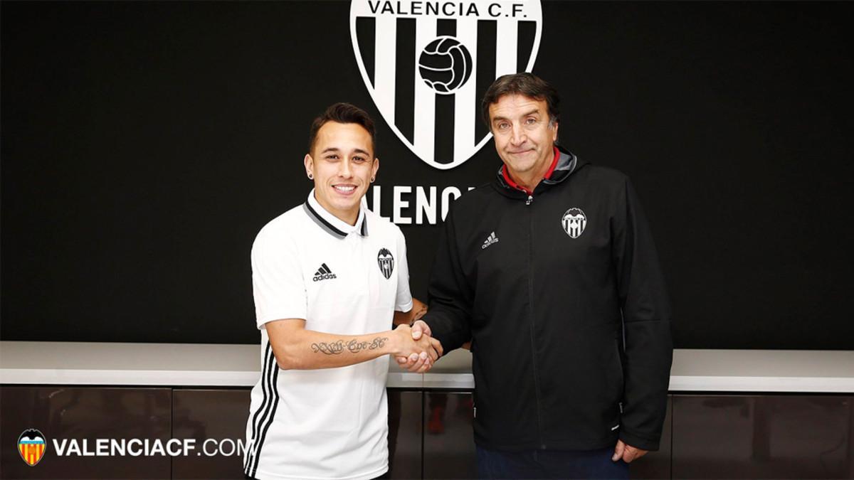 Orellana ya es nuevo jugador del Valencia