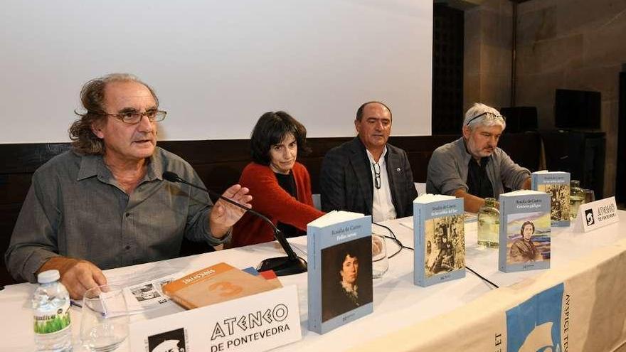 Presentación del libro en el Campus de Pontevedra. // Gustavo Santos