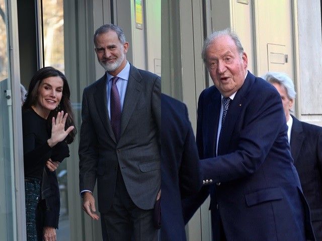 LOS REYES, DOÑA LETIZIA Y DON FELIPE, Y DON JUAN CARLOS I EN EL 60 CUMPLEAÑOS DE LA INFANTA ELENA