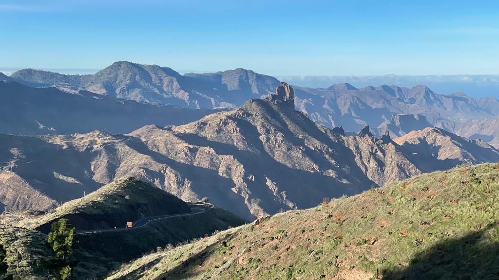 La espectacular Nochebuena desde el Parador de Tejeda