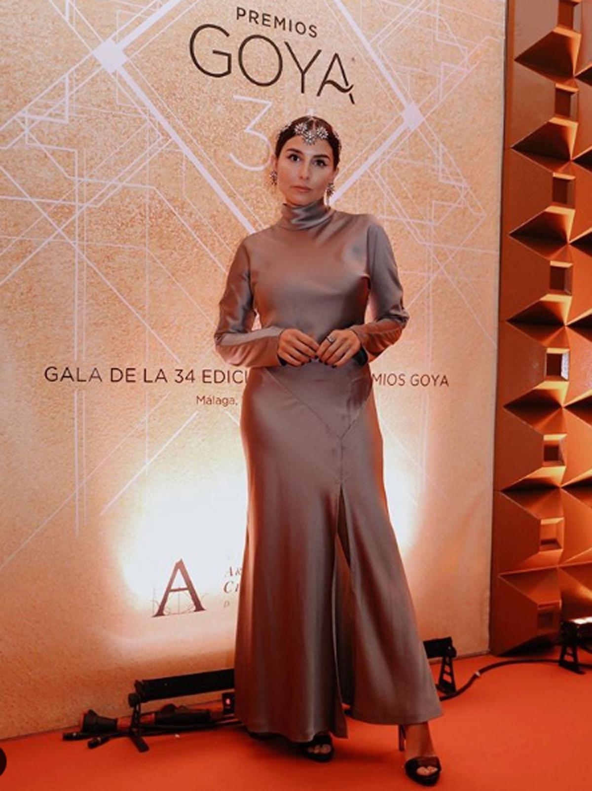 Erea Louro en los premios Goya
