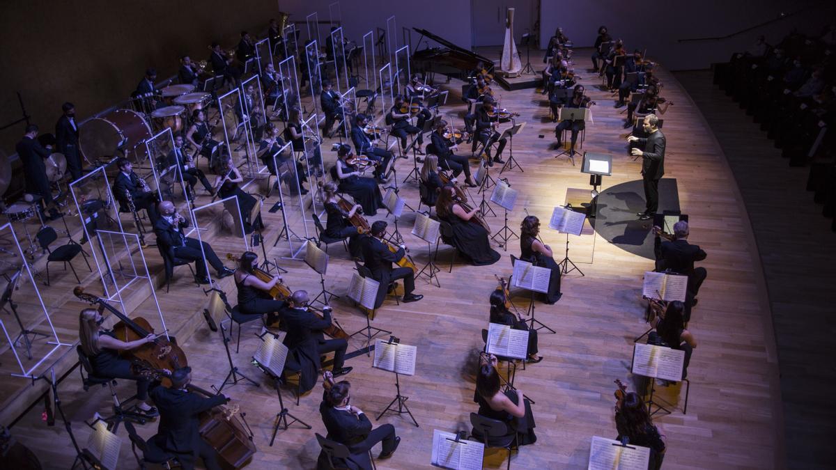 Un concierto reciente de ADDA Simfònica