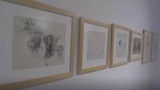 Es posen a la venda dibuixos singulars de Dalí en una mostra de quatre artistes de l'Empordà