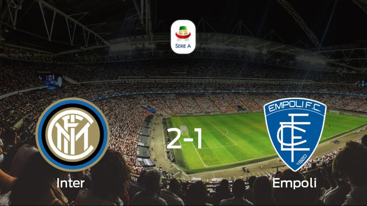 El Empoli pierde ante el Inter (2-1)