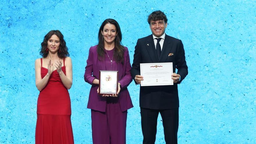 La exitosa pareja de Asturias premiada por Ayuso en el Día de la Comunidad de Madrid por ser ejemplo "de lucha de todo lo bueno que hay en la vida"