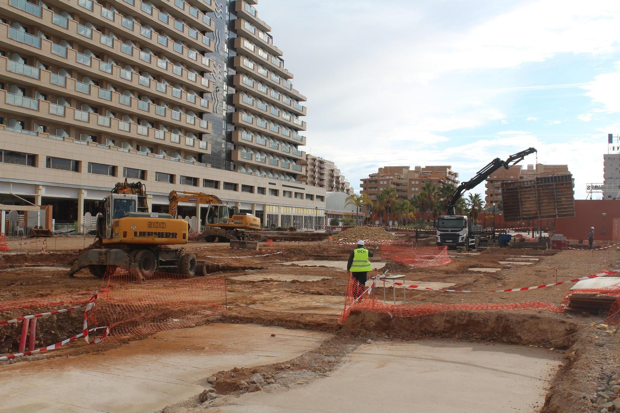 Así avanzan las obras para transformar Marina d'Or en Magic World