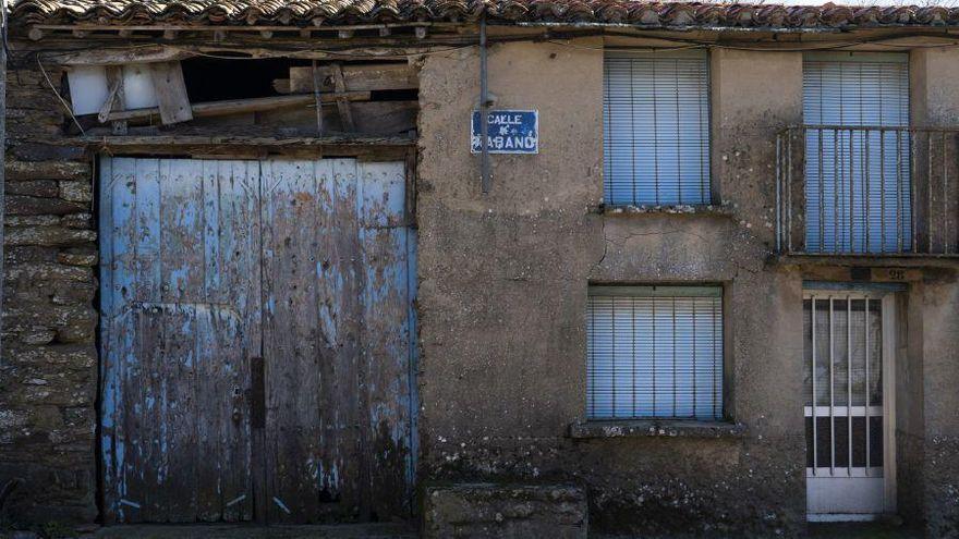 Un pueblo de la Zamora vacía.