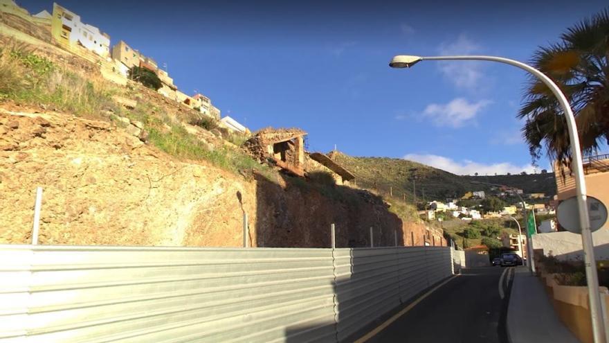 Santa Cruz por 167.300 euros la obra para proteger  el talud de la calle ‘Nijota’