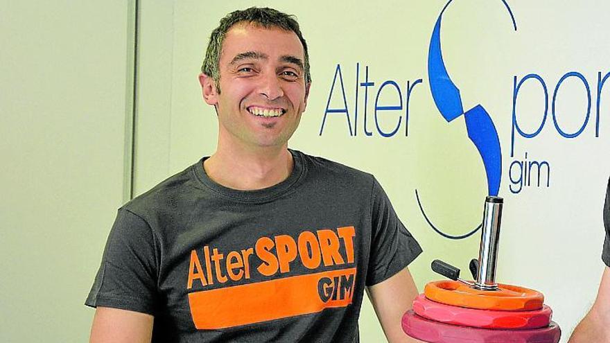 Albert Navarrete és soci d&#039;Alter Sport i instructor d&#039;activitats físiques