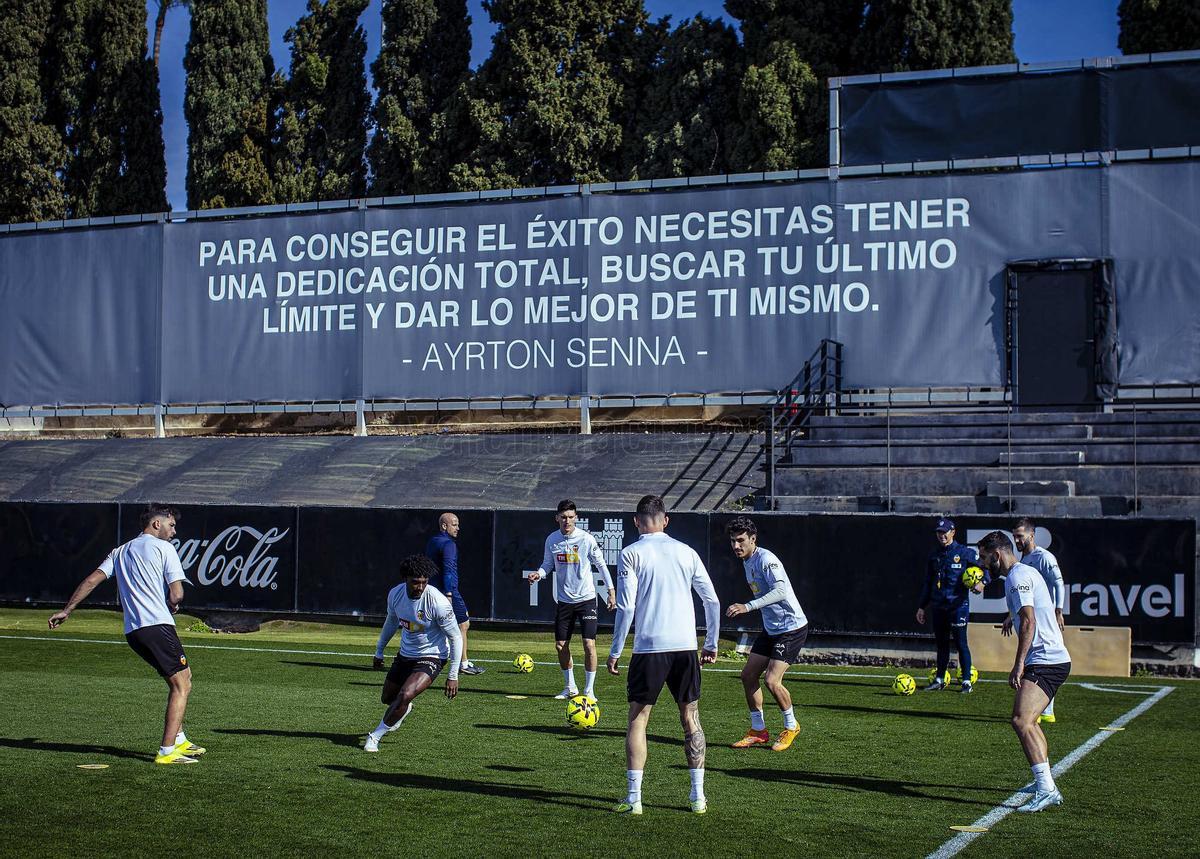 Entrenamiento del Valencia
