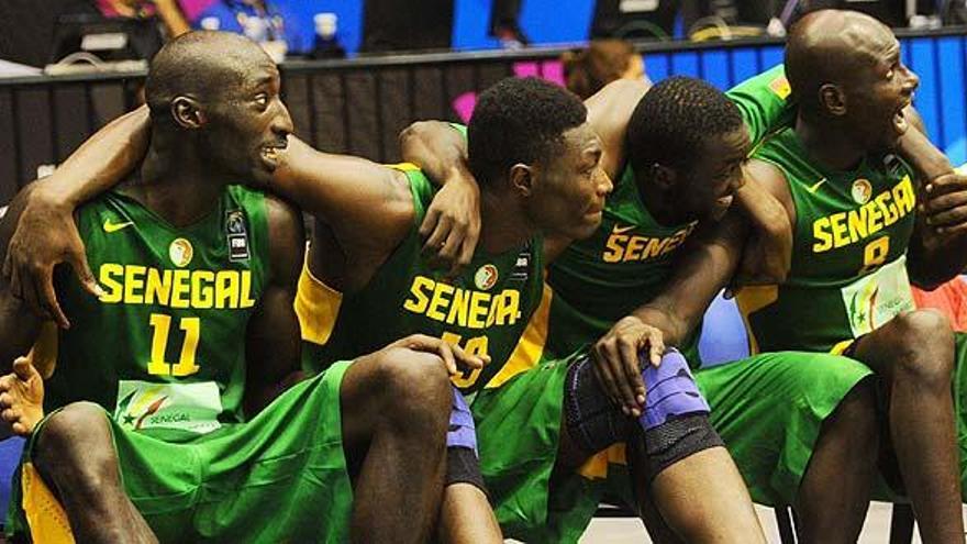 Jugadores de Senegal