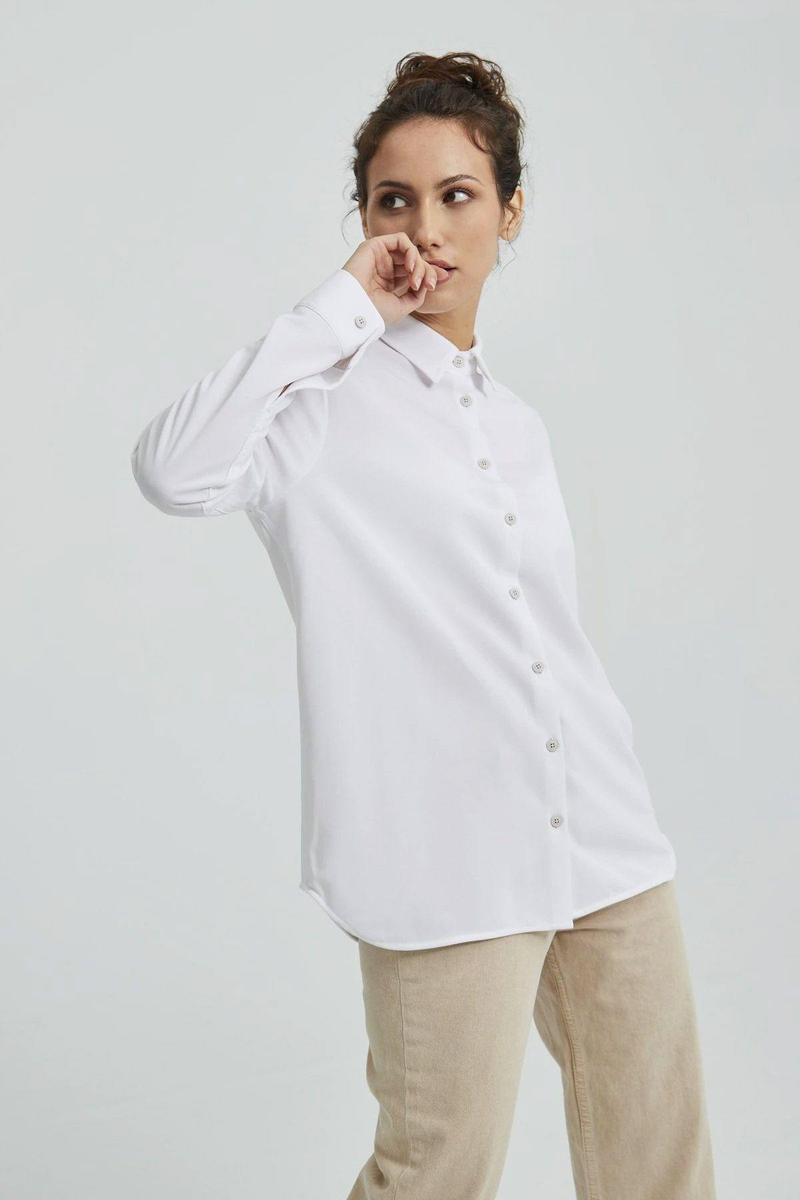 Camisa blanca oversize