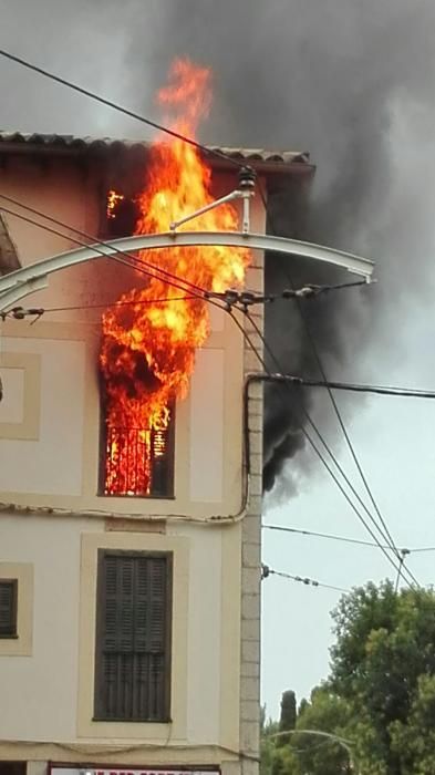 Wohnungsbrand Sóller