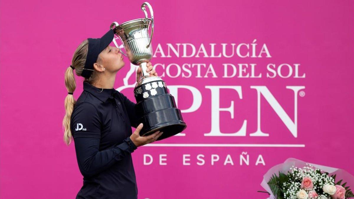 Pedersen, feliz con la conquista del Open de España