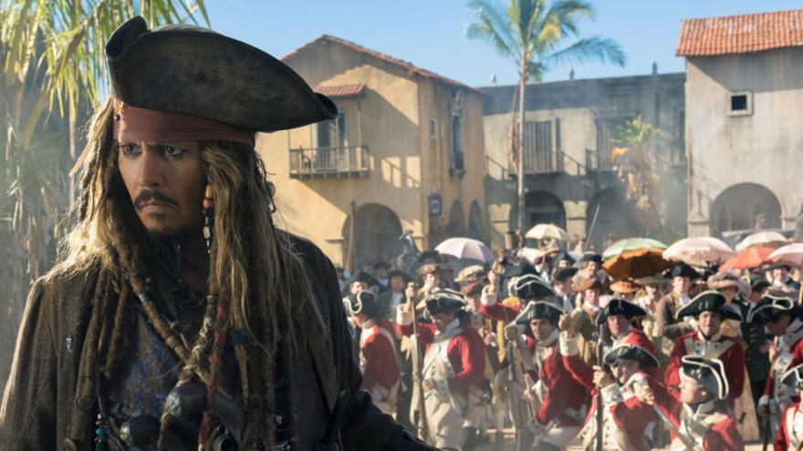 El Capità Jack Sparrow a &#039;Piratas del Caribe: la venganza de Salazar&#039;