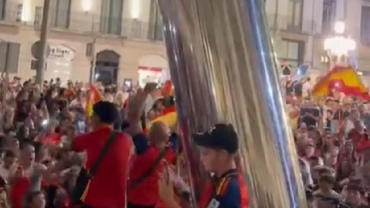 Celebració de la victòria de la selecció espanyola en la final del Mundial de Futbol 2026.