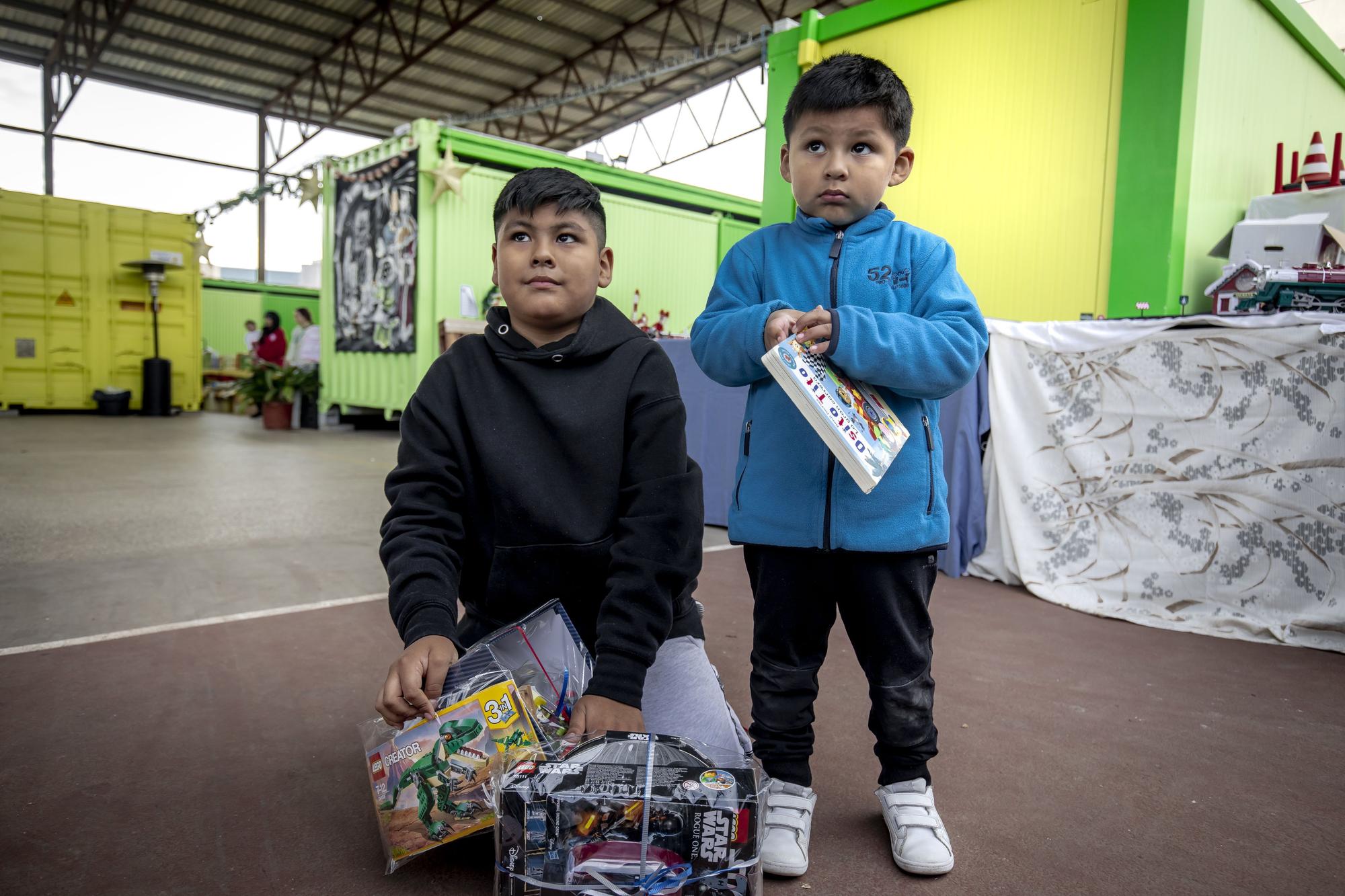 Entrega de juguetes de la Fundació Monti-Sion Solidària