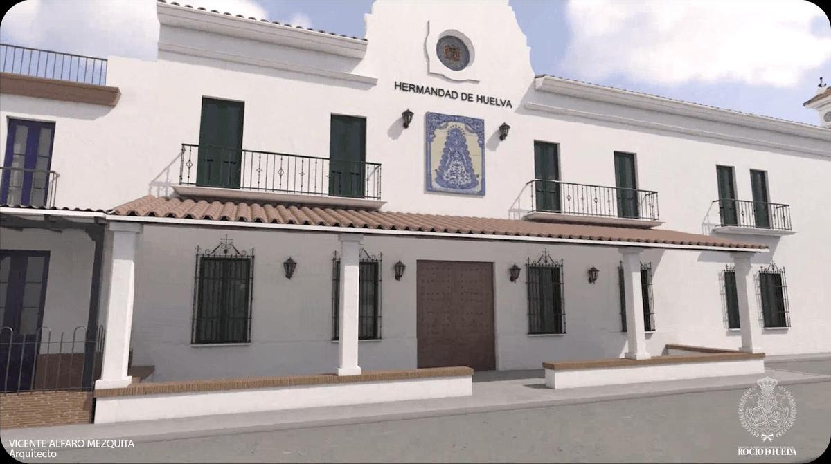 Proyecto de obra de la Casa Hermandad de Huelva en El Rocío.