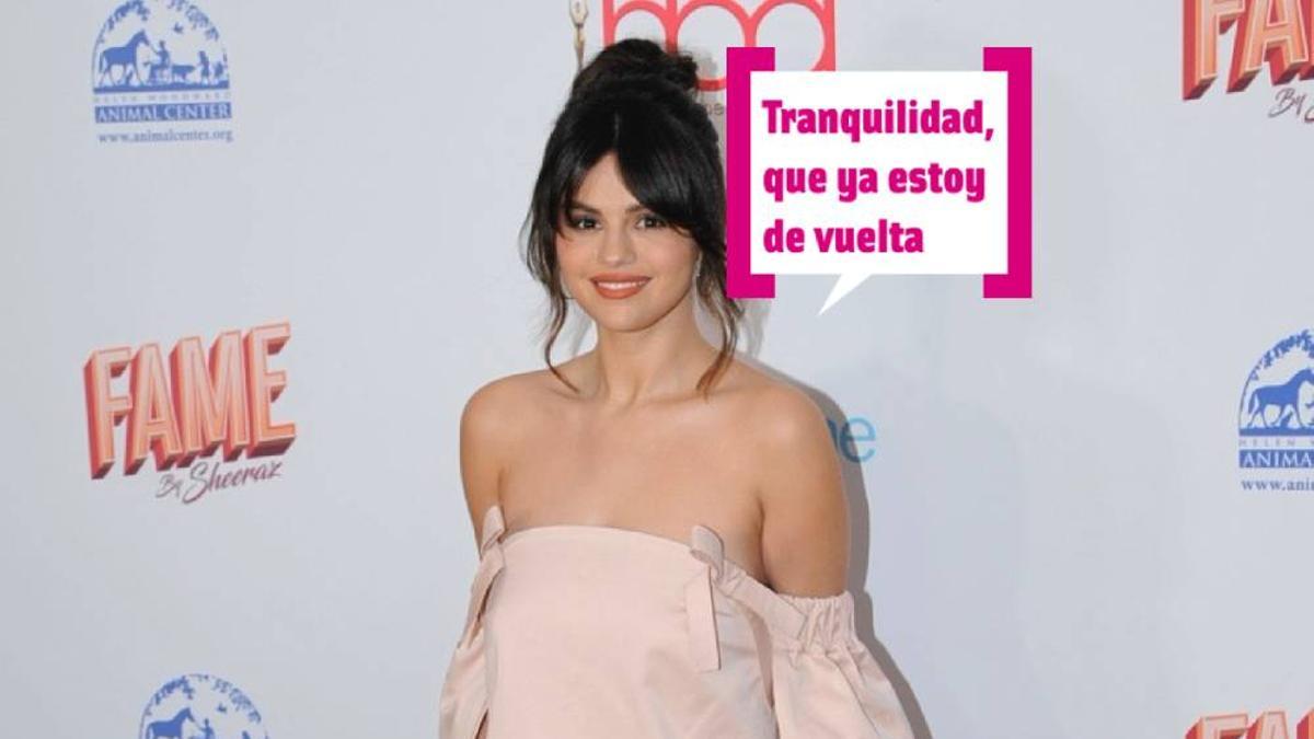 Selena Gómez está de vuelta