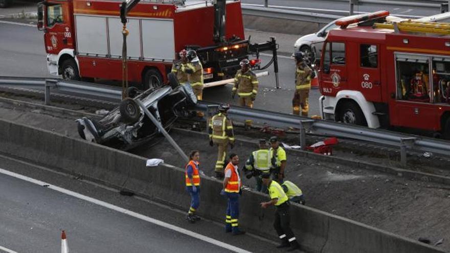 Gráfico: así fue el accidente mortal en la AP-9 en Vigo