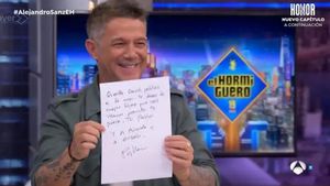 Alejandro Sanz, en El Hormiguero.