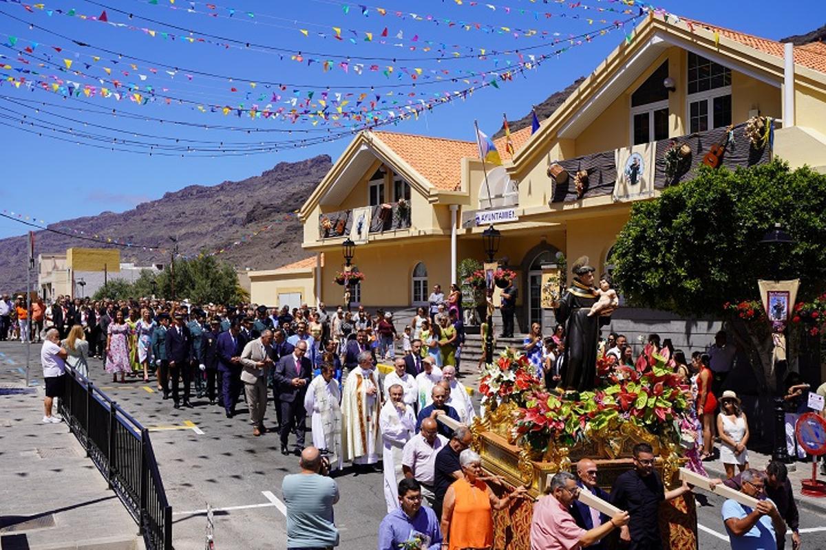 Procesión San Antonio en Mogán.