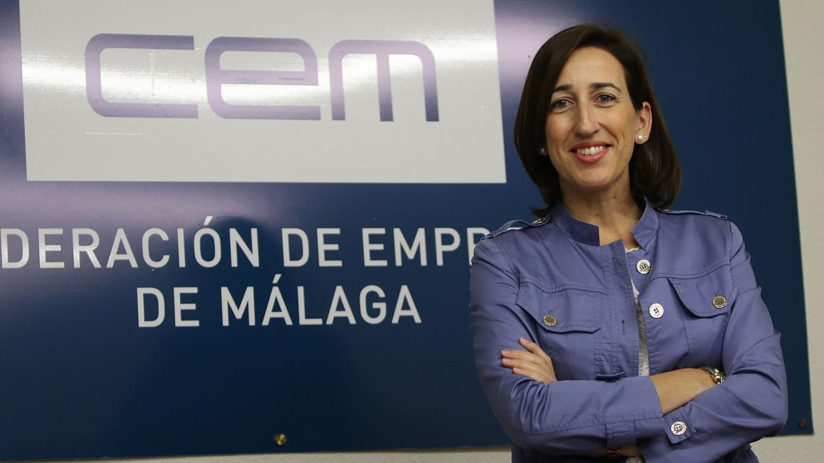 Natalia Sánchez, vicepresidenta ejecutiva del la Confederación de Empresarios de Málaga (CEM).